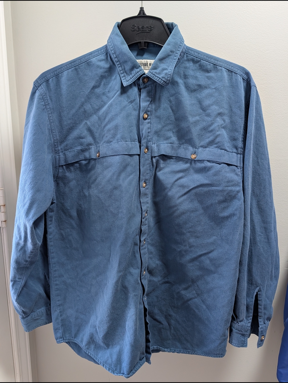 Vtg Global Mind Long-Sleeve Shirt